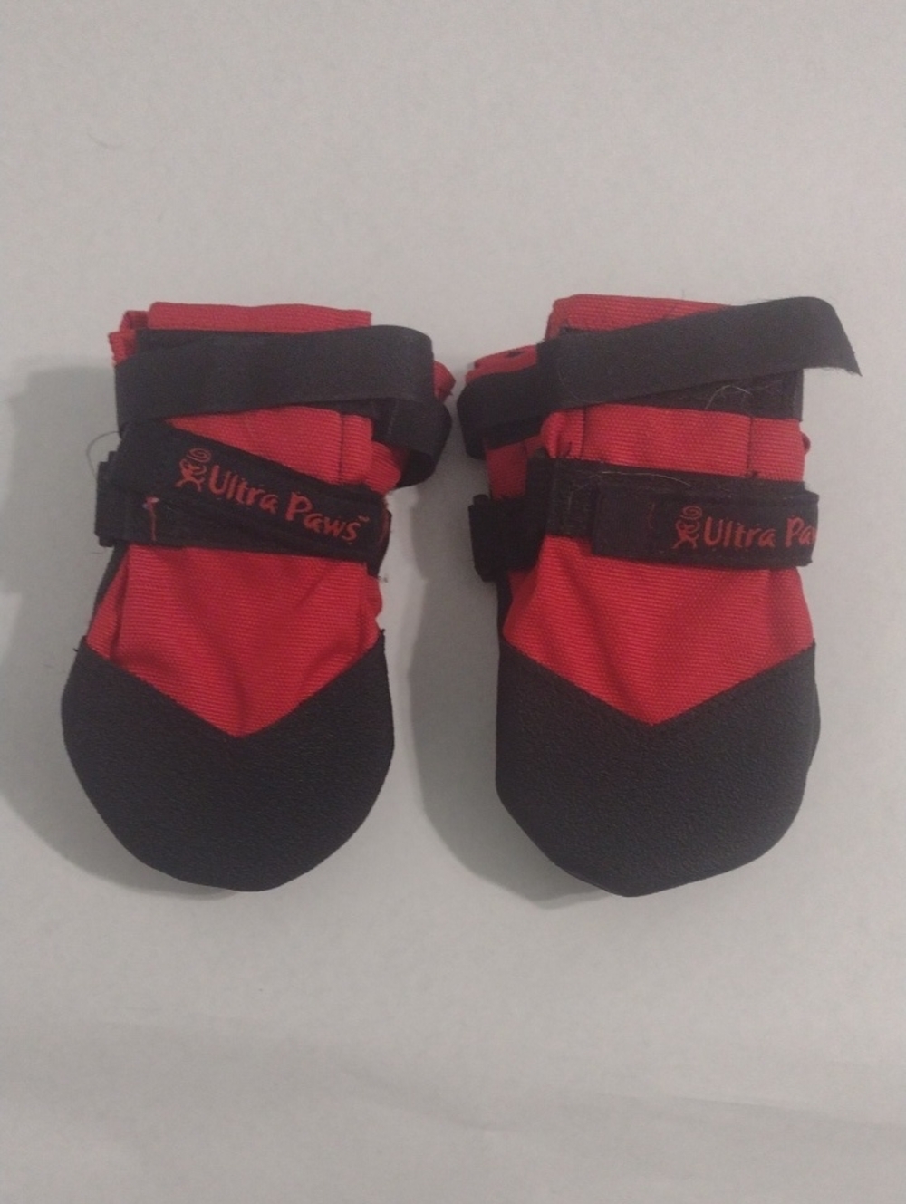 Ultra Paws Red Black Dog Boots (J840)